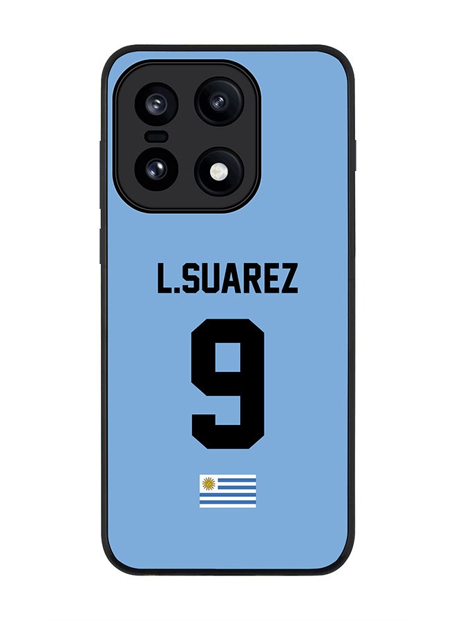 For OnePlus 15 Case,Slim fit Camera Protection, Shockproof Thin Phone cover  - Football - Uruguay ,  L.Suarez